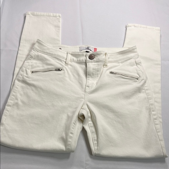 CAbi White Skinny Jeans Classic Fit - Picture 7 of 8